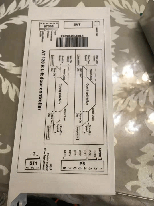 Otis Elevator AT120 Door Controller FAA24350BK1 Otis Elevator AT120 Door Controller FAA24350BK1