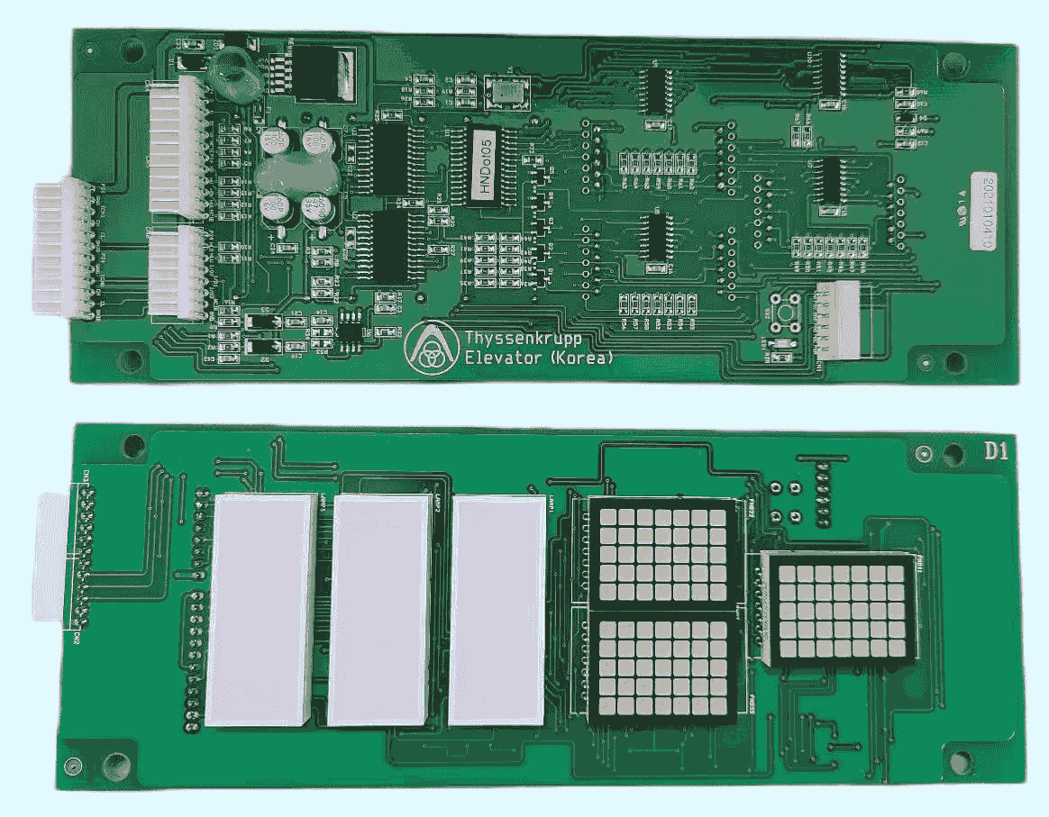 Thyssenkrupp Elevator Display Board TLHIB-1A (D1)