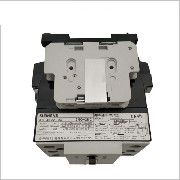 Contactor de ascensor SIEMENS 3TF4522-OX AC220V 110V Contactor de ascensor SIEMENS 3TF4522-OX AC220V 110V