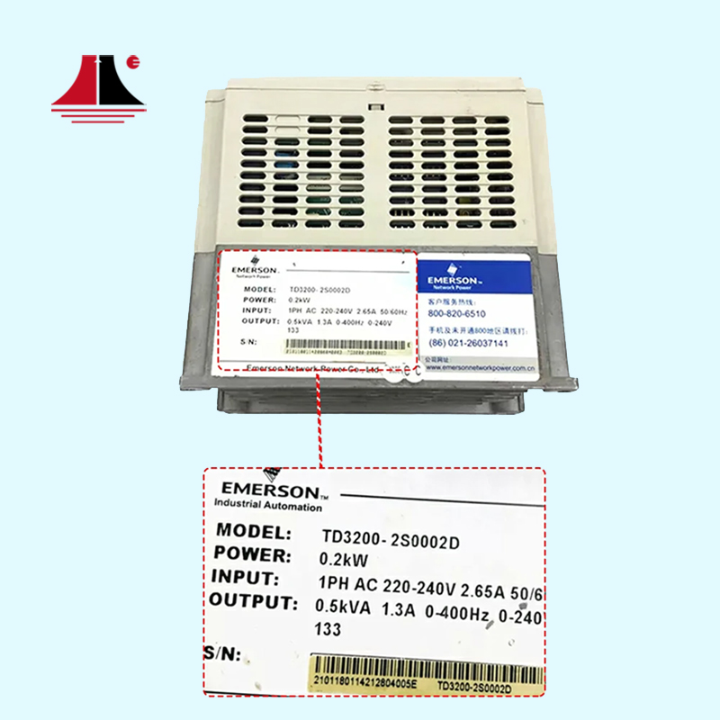 Controlador TD3200-2S0002D 0.2KW del inversor de la impulsión de la puerta del elevador de Emerson